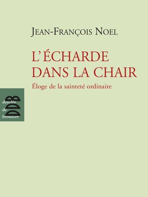 cover image of L'écharde dans la chair
